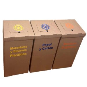 Kit contenedor para reciclar